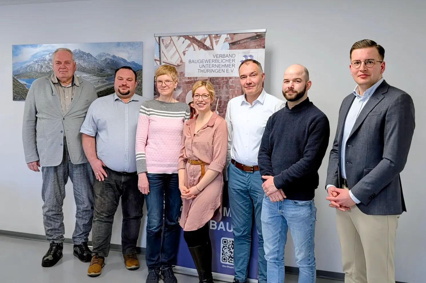 Die Vorstände des Verband baugewerblicher Unternehmer Thüringen e.V.